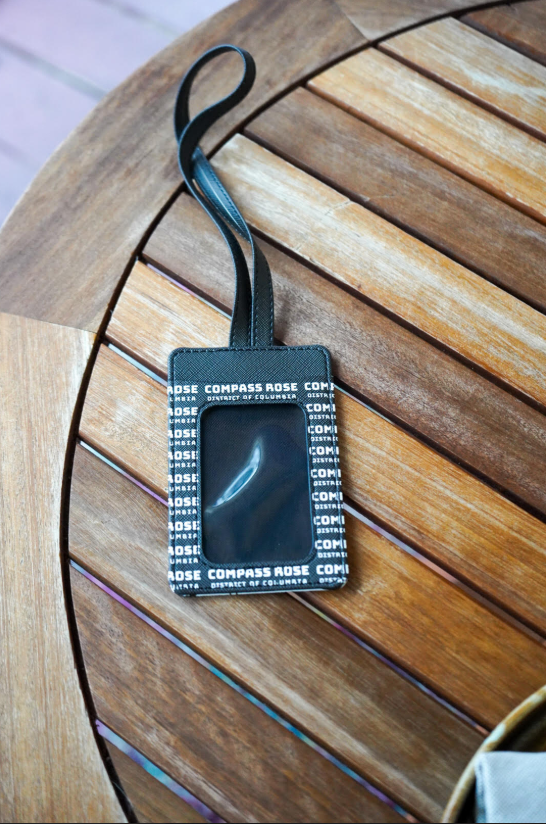Compass Rose Luggage Tag